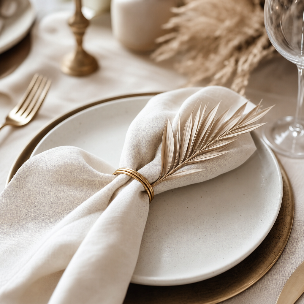 A styled detail from a Reem's Signature Events celebration